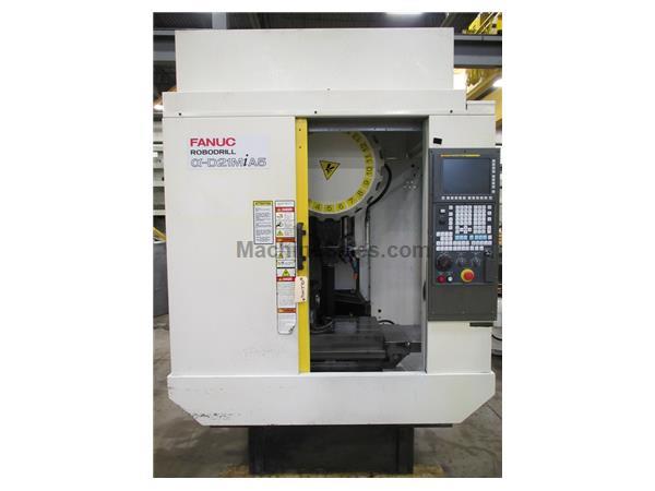 2015 FANUC ROBODRILL α-D21MiA5 CNC Drill/Tap Center, 4th Axis