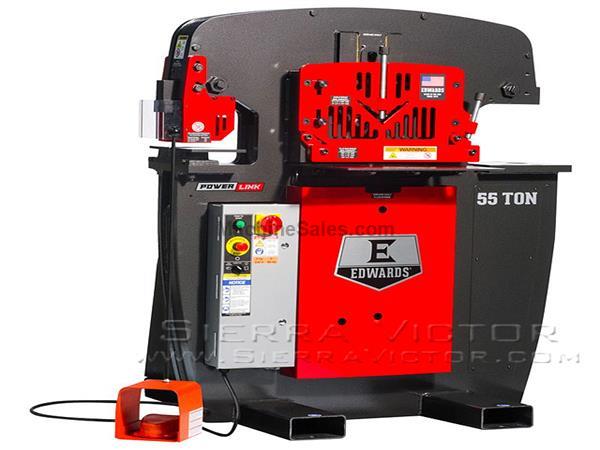 EDWARDS 55 Ton Ironworker ED9-IW55