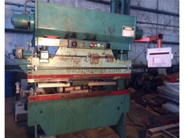 Wysong 35 Ton x 6' Hydra-Mechanical Press Brake, Model 35-72 Wysong 35 Ton x 6' Hydra-Mechanical Press Brake, Model 35-72