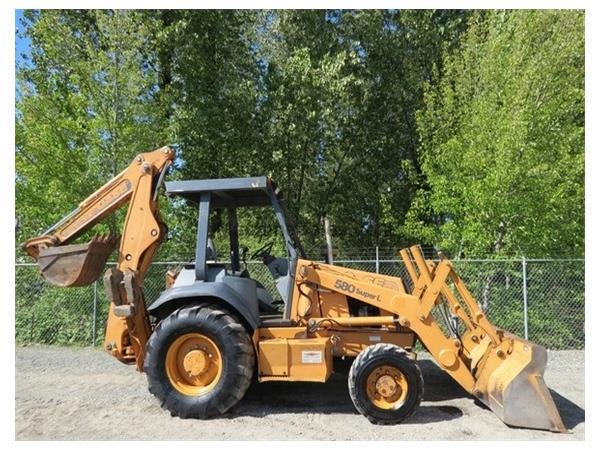 Case 580 Super L 4x4 Wheel Loader Backhoe Tractor Cummins Diesel Series 2.