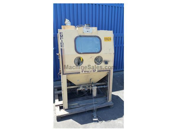 48&quot; W x 36&quot; D x 36&quot; H Empire # FS-3648 , hydro hone blast cleaning, DCM- 200 dust collector, 1.5 HP, hand gun, foot pedal, #9612