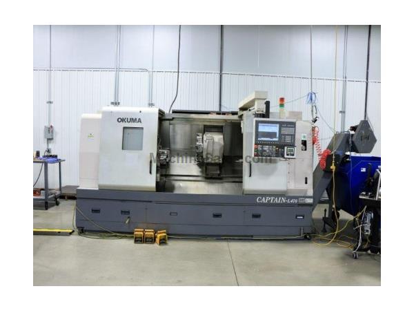 OKUMA CAPTAIN L-470/1250 CNC TURNING CENTER MFG:2006