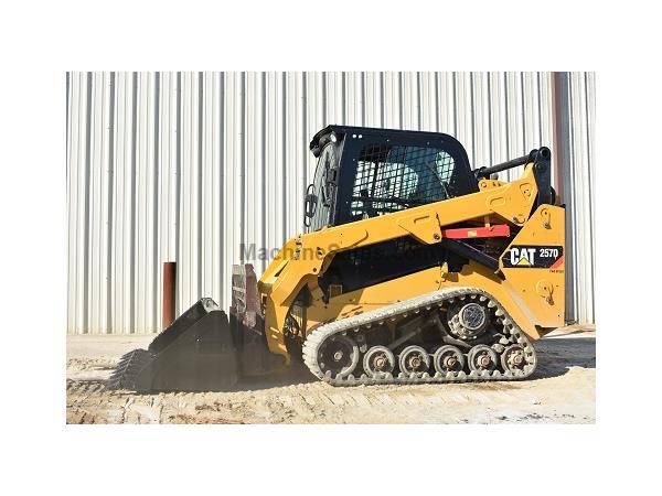 2014 CATERPILLAR 257D SKID STEER W/ AUX HYDRAULICS - E7030