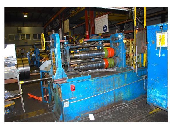 36" x .187" x 20,000Lbs Stamco Slitting Line