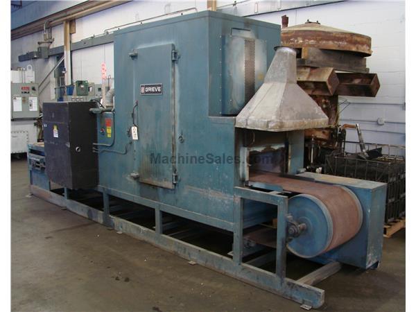 Grieve Continuous Belt Oven, 750F, 18"W x 12"H x 120"L, Elec Grieve Continuous Belt Oven, 750F, 18"W x 12"H x 120"L, Elec