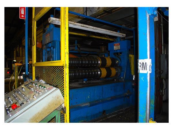 72" x .187" x 40,000Lb Wean Slitting Line