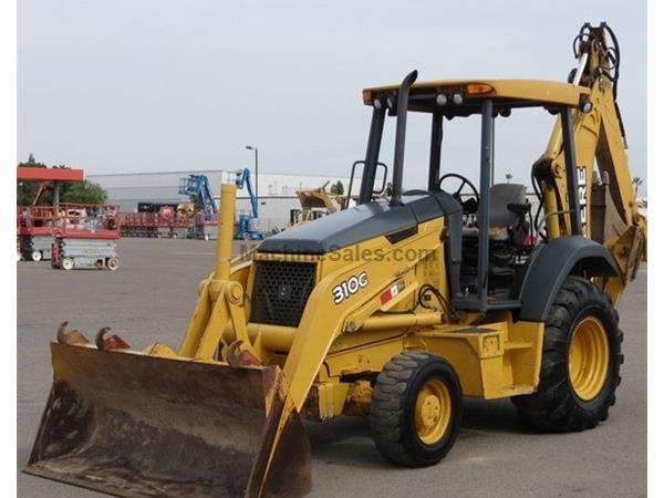 John Deere 310G 4x4 Backhoe Wheel Loader Tractor E-Stick Excavator Q/C