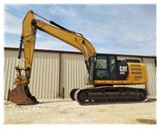 2014 CATERPILLAR 329EL W/ ENCLOSED CAB W/ A/C & HEAT - E7077