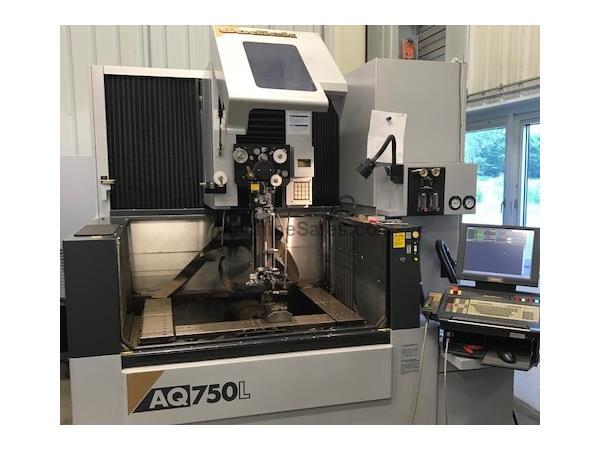 Sodick AQ750L Wire EDM, 2014, Low Hours Sodick AQ750L Wire EDM, 2014, Low Hours