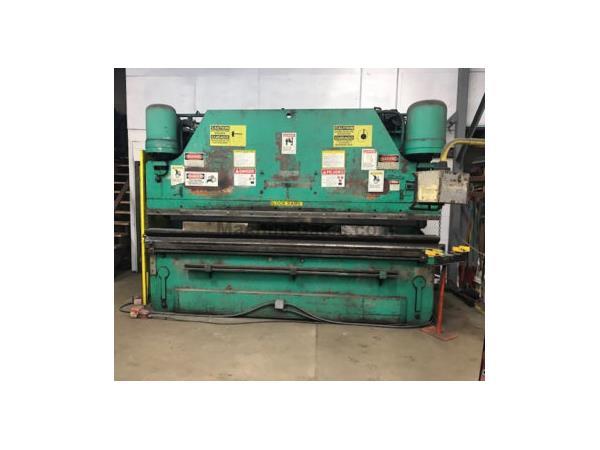 165 Ton, Pacific # J165-12 , CNC hyd press brake, 12' OA, 10'6" SH, 10" str, 30 165 Ton, Pacific # J165-12 , CNC hyd press brake, 12' OA, 10'6" SH, 10" str, 30