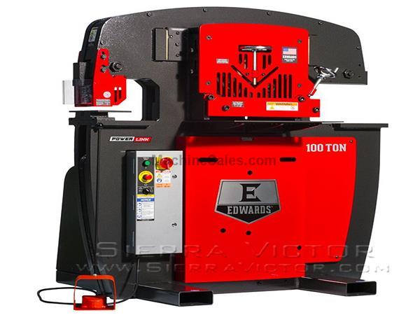 EDWARDS 100 Ton Ironworker ED9-IW100 EDWARDS 100 Ton Ironworker ED9-IW100