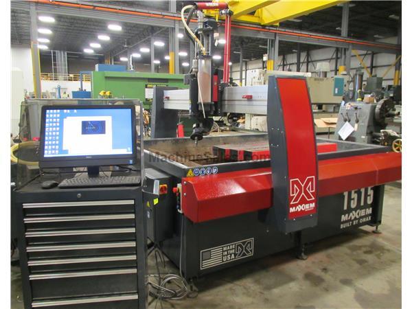 2015 OMAX MODEL MAXIEM 1515 CNC WATERJET CUTTING, 50,000 PSI