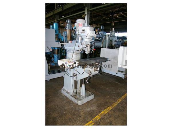 1-1/2 HP BRIDGEPORT VERTICAL RAM TYPE MILLING MACHINE