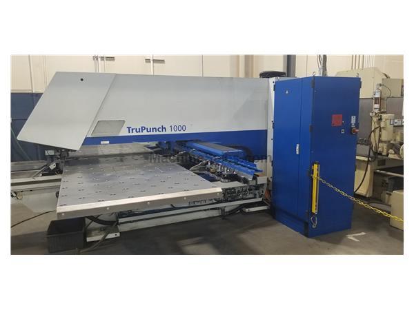 TRUMPF, TRUPUNCH 1000, HYDRAULIC, 19 Ton, BOSCH CNTRL, NEW: 2006 TRUMPF, TRUPUNCH 1000, HYDRAULIC, 19 Ton, BOSCH CNTRL, NEW: 2006