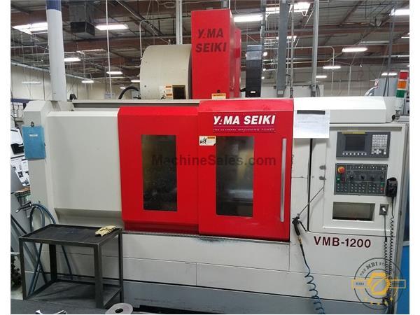 YAMA SEIKI, VMB-1200, 47.20" X, 23.60" Y, 23.60" Z, FANUC OI YAMA SEIKI, VMB-1200, 47.20" X, 23.60" Y, 23.60" Z, FANUC OI