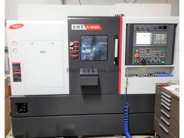 SAMSUNG SL2000 BSY, 2017, FANUC, 8" CHUCK, LIVE, SUB, 12-POS TURRET SAMSUNG SL2000 BSY, 2017, FANUC, 8" CHUCK, LIVE, SUB, 12-POS TURRET