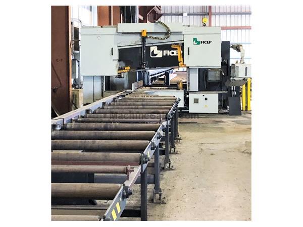FICEP 1001 DZB CNC Single Spindle Drill &amp; Saw Line