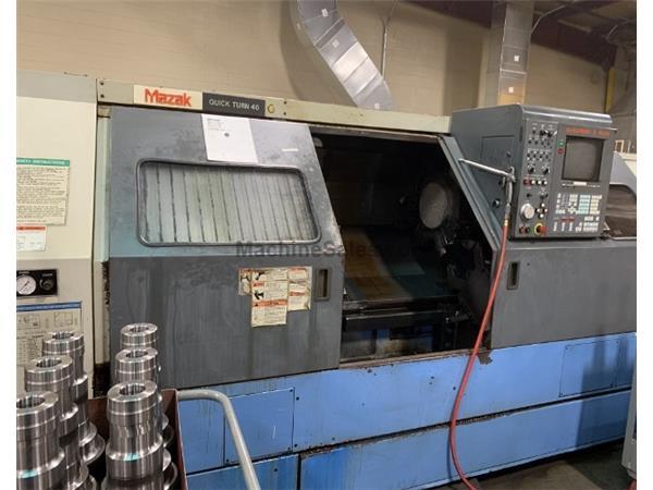 Mazak Quickturn 40 CNC Lathe Mazak Quickturn 40 CNC Lathe