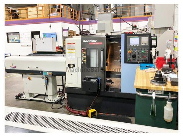 DOOSAN LYNX 220C, 2008, LNS ECO LOAD BARFEEDER, 8" CHUCK, 3" BORE DOOSAN LYNX 220C, 2008, LNS ECO LOAD BARFEEDER, 8" CHUCK, 3" BORE