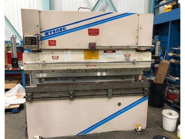 WYSONG MTH 60-96 60 Ton x 8' 2-Axis CNC Hydraulic Press Brake WYSONG MTH 60-96 60 Ton x 8' 2-Axis CNC Hydraulic Press Brake