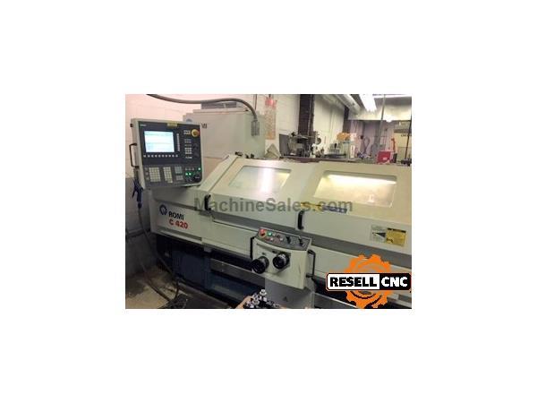 2011 Romi C420 CNC Lathe (SN: 016-01-270-448) 2011 Romi C420 CNC Lathe (SN: 016-01-270-448)