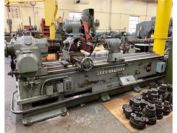 LEES BRADNER MODEL HT 21" x 98" THREAD MILLING MACHINE LEES BRADNER MODEL HT 21" x 98" THREAD MILLING MACHINE