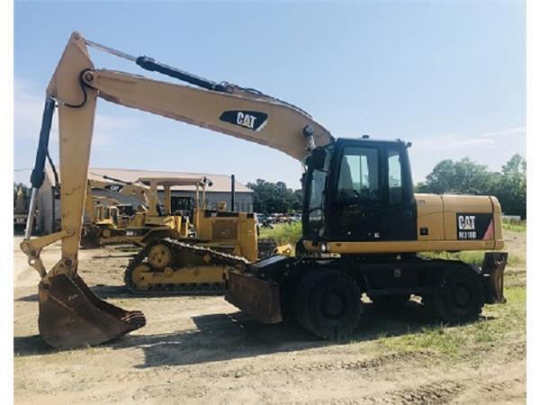 2011 CATERPILLAR M318 D W/ PLUMBING ON STICK W/ CAB W/ A/C &amp; HEAT E7104