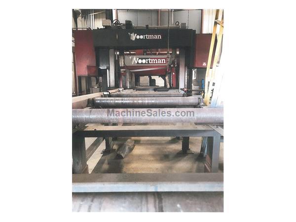 VOORTMAN CNC BEAM DRILL V630/1000 AND MITERING AUTOMATIC MITERING BANDSAW VOORTMAN CNC BEAM DRILL V630/1000 AND MITERING AUTOMATIC MITERING BANDSAW