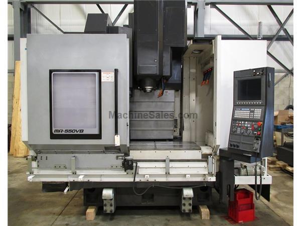 2013 MA-550VB VERTICAL MACHINING CENTER, 51.58” X 22” X 22”, LOW HOURS