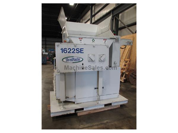 2005 PUCKMASTER MODEL 1622SE CHIP SHREDDING MACHINE, 2,500 LBS/HOUR