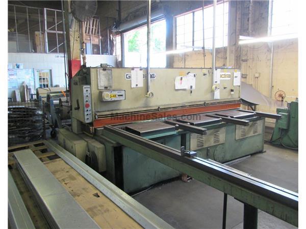 1/4" x 120" ADIRA Hydraulic Power Squaring Shear, FOPBG, 10' 1/4" x 120" ADIRA Hydraulic Power Squaring Shear, FOPBG, 10'