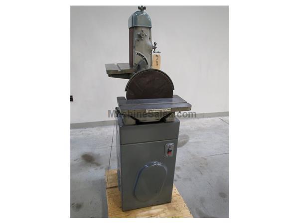 ROCKWELL DELTA MODEL 31-710 BELT/DISC SANDER, 6” BELT/12” DISC