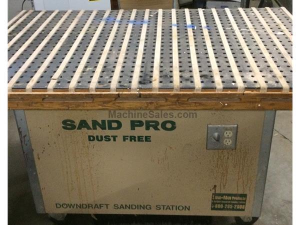 SandPro down draft table SandPro down draft table