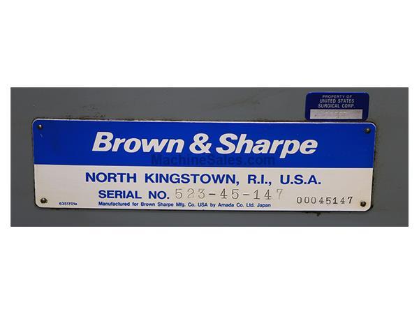6" Width 18" Length Brown Sharpe 618 MASTER, MADE IN JAPAN BY AMADA SURFACE GRI 6" Width 18" Length Brown Sharpe 618 MASTER, MADE IN JAPAN BY AMADA SURFACE GRI