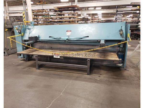 NIAGARA 12' X 1/4" HYDRAULIC SHEAR NIAGARA 12' X 1/4" HYDRAULIC SHEAR