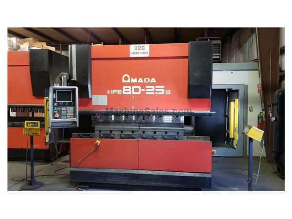 88 Ton Amada HFE8025 Hydraulic Press Brake 88 Ton Amada HFE8025 Hydraulic Press Brake