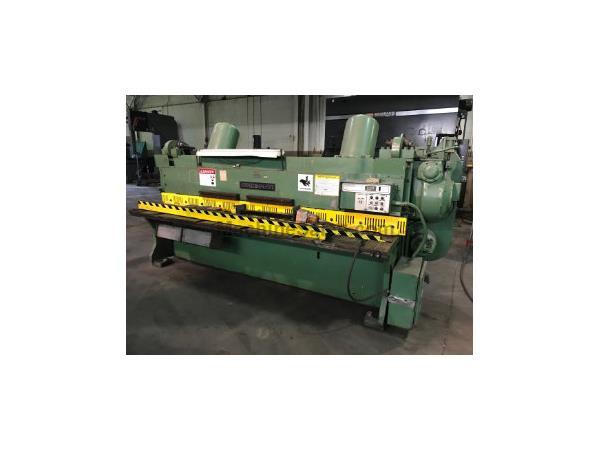 CINCINNATI 1/4" X 10' MECHANICAL SHEAR 2CC10,1983,Air clutch, 7.5H CINCINNATI 1/4" X 10' MECHANICAL SHEAR 2CC10,1983,Air clutch, 7.5H