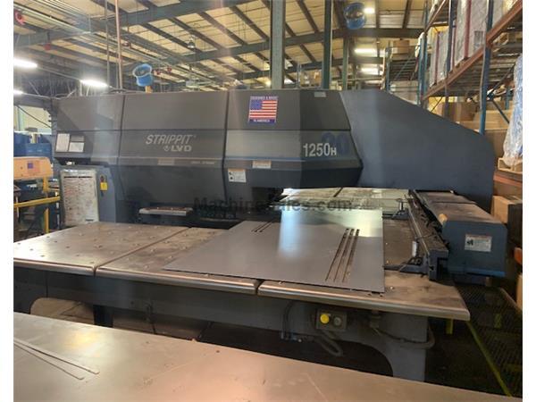 22 Ton STRIPPIT Bridge Design 1250H/20 CNC, 4' x 8' sheet, New 2000 22 Ton STRIPPIT Bridge Design 1250H/20 CNC, 4' x 8' sheet, New 2000