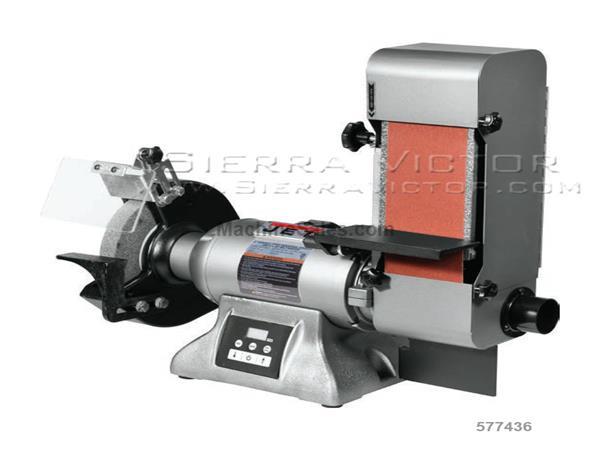 New Jet Ibgb 436vs Variable Speed Combination Bench Grinder Belt