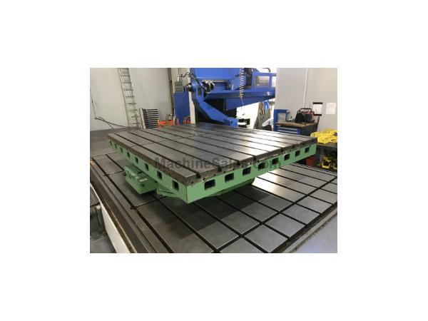 CINCINNATI GILBERT AIR LIFT ROTARY TABLE, 20,000 LB CAPACITY, 72" x 96 CINCINNATI GILBERT AIR LIFT ROTARY TABLE, 20,000 LB CAPACITY, 72" x 96