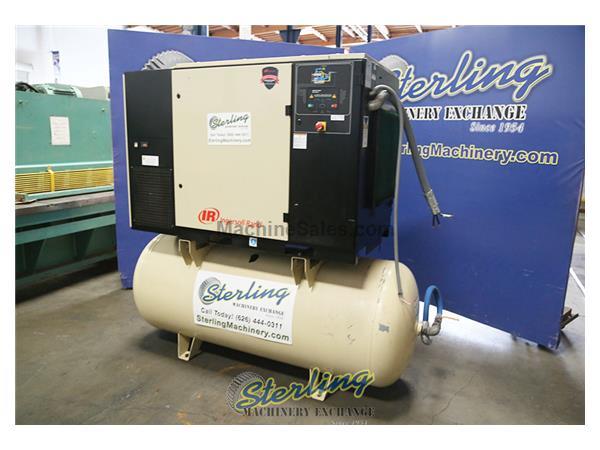 125 cfm, 150 psig, Ingersoll-Rand # SSR-UP6-30-150 , 30 HP, sound enclosure & air tank, 12 125 cfm, 150 psig, Ingersoll-Rand # SSR-UP6-30-150 , 30 HP, sound enclosure & air tank, 12