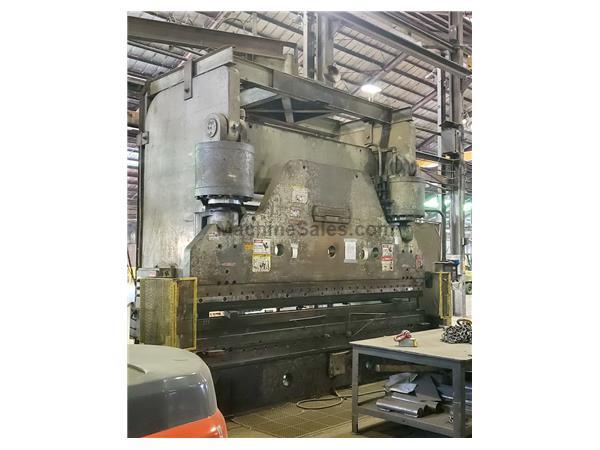 600 Ton x 14' CINCINNATI 600H Hydraulic Press, Hurco BG 600 Ton x 14' CINCINNATI 600H Hydraulic Press, Hurco BG