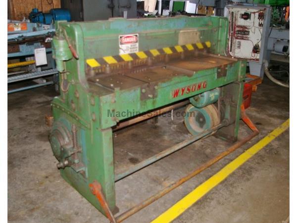 52&quot; X 14 GA WYSONG METAL SHEAR, MODEL 1452