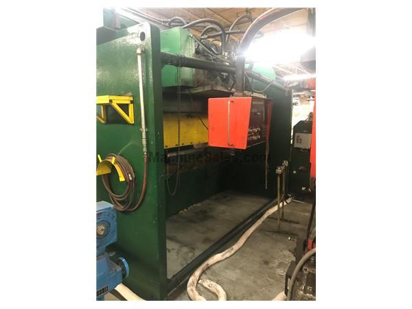 HTC 12' Press Brake, Hydraulic Mechanical Press Brake, Palm Buttons HTC 12' Press Brake, Hydraulic Mechanical Press Brake, Palm Buttons