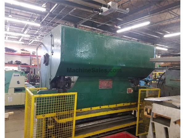 Chicago D&K 6L8 55 Ton Press Brake, W/Motorized Ram Adjustment Chicago D&K 6L8 55 Ton Press Brake, W/Motorized Ram Adjustment