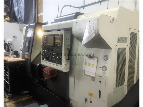 Nakamura-Tome WTS-150 CNC LATHE, Fanuc 16iTB, 3 Turret, 2 Y-Axes, 2 Spindle Nakamura-Tome WTS-150 CNC LATHE, Fanuc 16iTB, 3 Turret, 2 Y-Axes, 2 Spindle