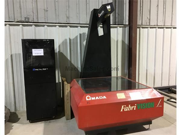 AMADA FABRIVISION #FVL-HD-4848 LASER INSPECTION MACHINE,  MODEL FVL-HD-4848