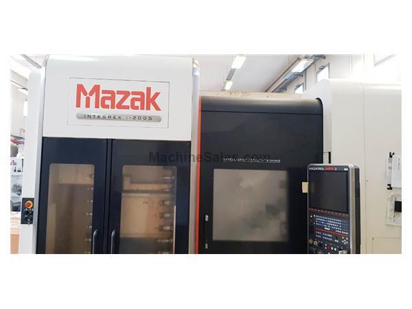 MAZAK INTEGREX I-200S MULTI-AXIS CNC TURNING & MILLING NEW 2013 MAZAK INTEGREX I-200S MULTI-AXIS CNC TURNING & MILLING NEW 2013