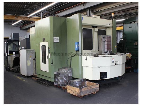 MAKINO A-77 TWIN PALLET HORIZONTAL MACHINING CENTER MAKINO A-77 TWIN PALLET HORIZONTAL MACHINING CENTER