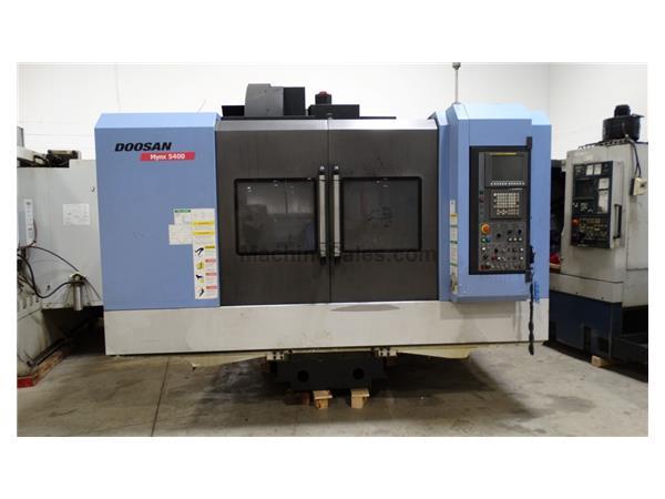 2011 Doosan Mynx 5400 CNC Vertical Machining Center 2011 Doosan Mynx 5400 CNC Vertical Machining Center